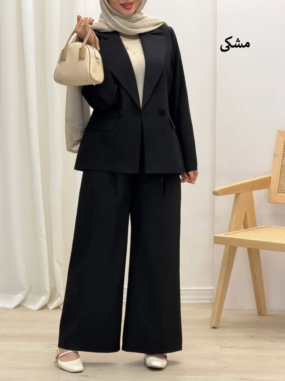 3726-کت و شلوار مزونی الیزا